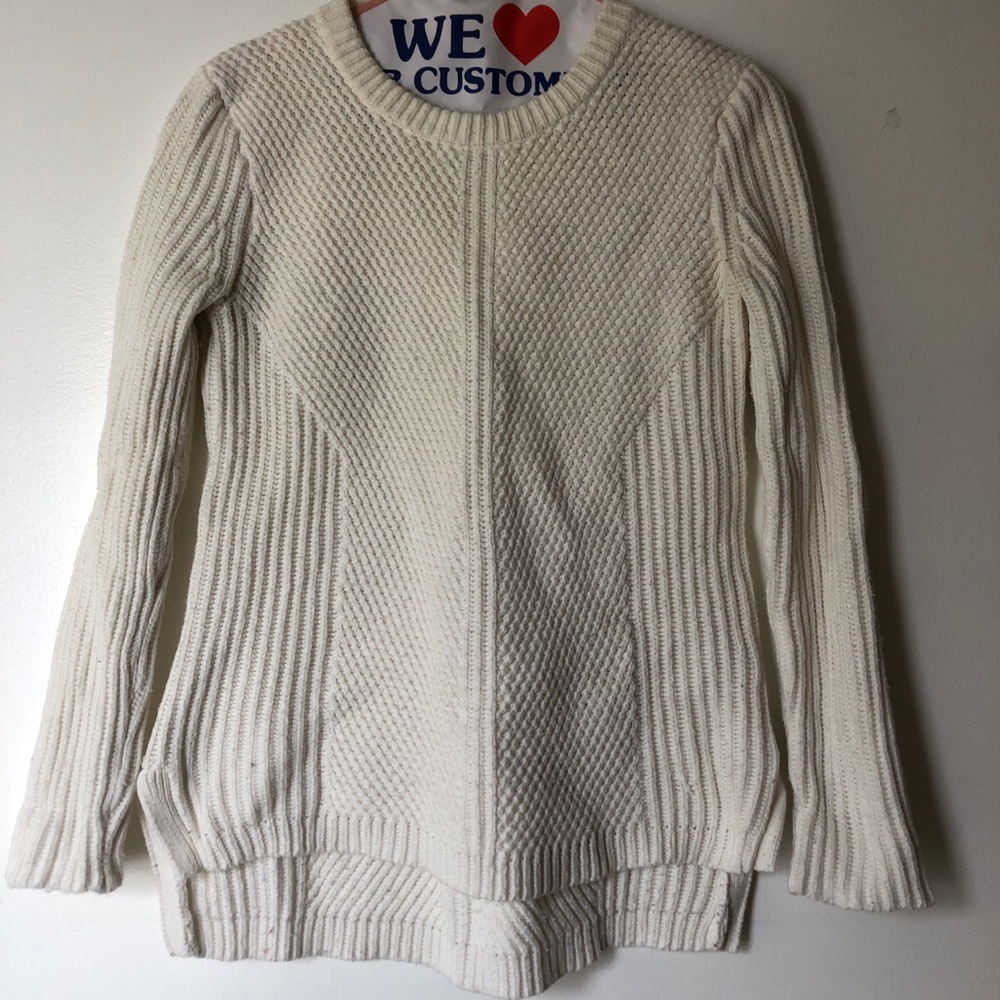 Madewell Hexcomb Texture sweater